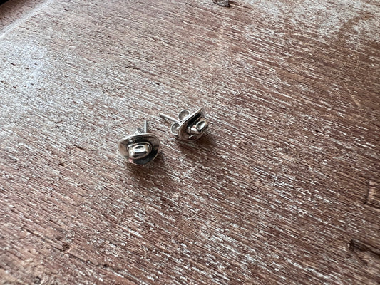 Sterling Silver Cowboy Studs