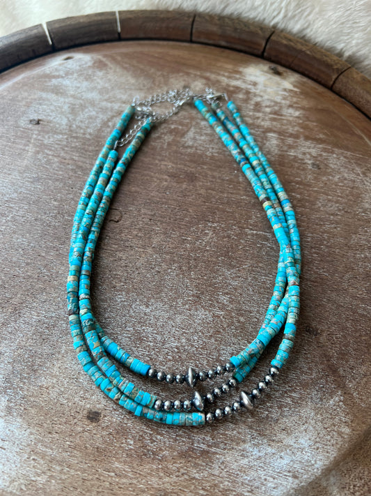 Turquoise Choker Necklace